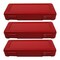 Romanoff Ruler Box, Red, 3PK 60302 - alternate 1